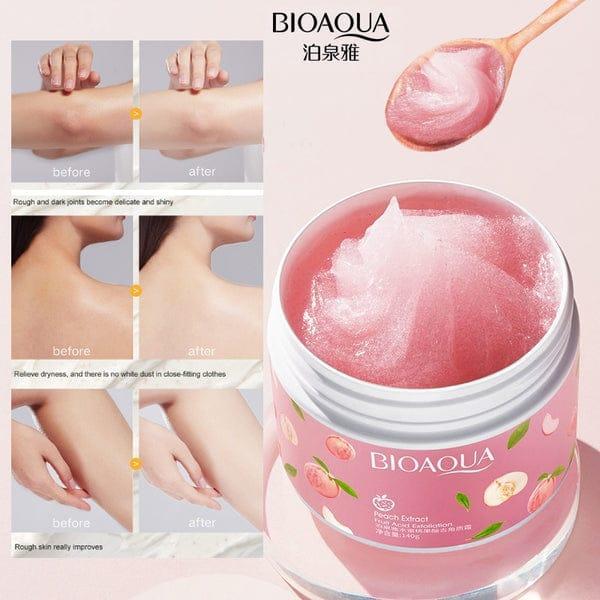 BIOAQUA Peach Exfoliating Gel β Face & Body Care 140G